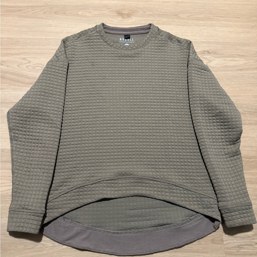 NOBULL Quilted Crewneck Pullover